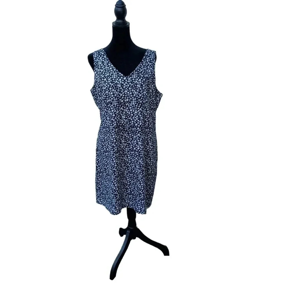 Vintage J. Crew Floral Dress Size P12